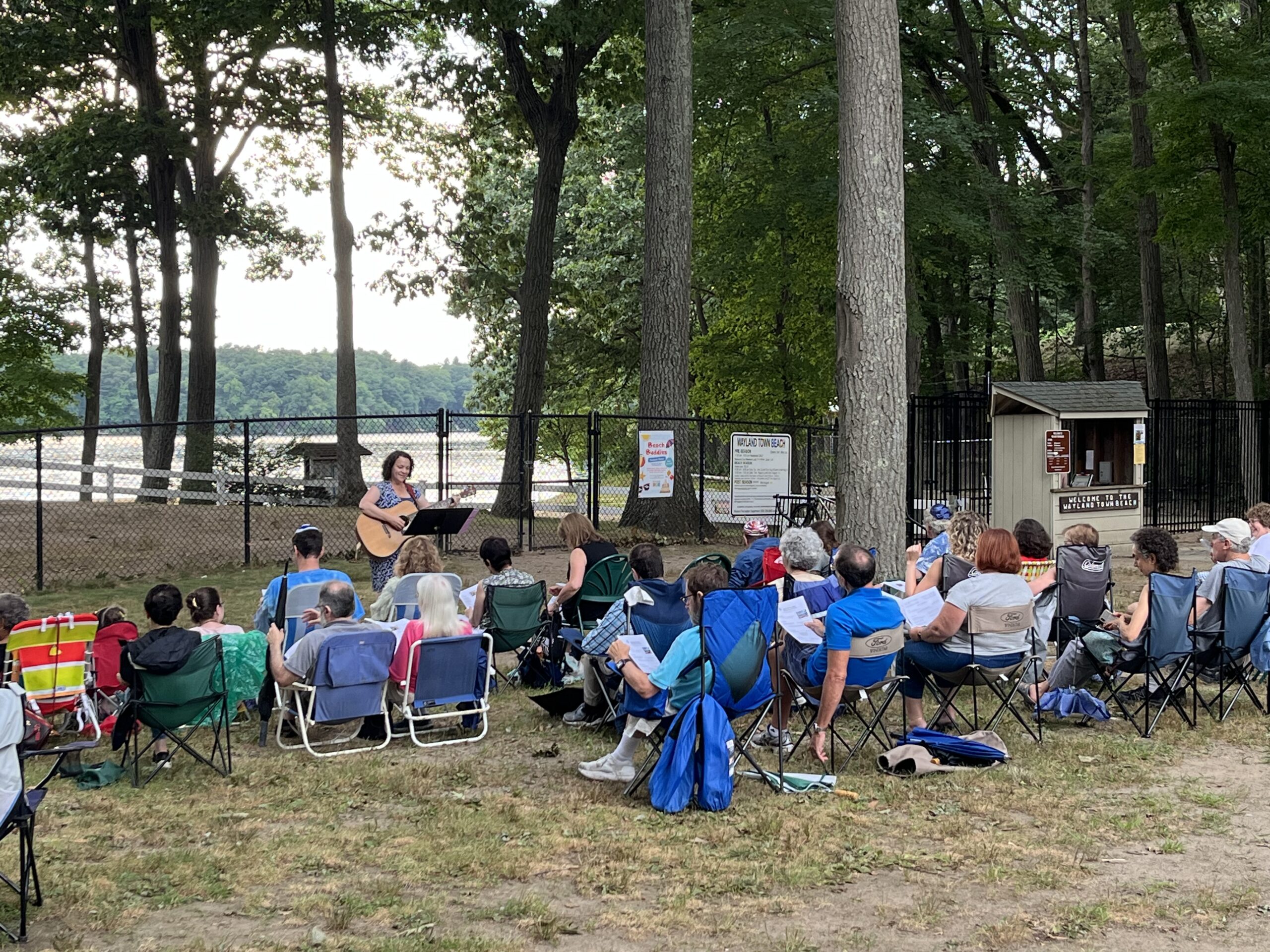 The featured image for Shabbat on the Beach Photos 8.2.24.