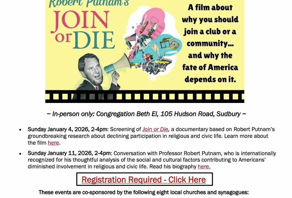 Reweaving Our Social Fabric