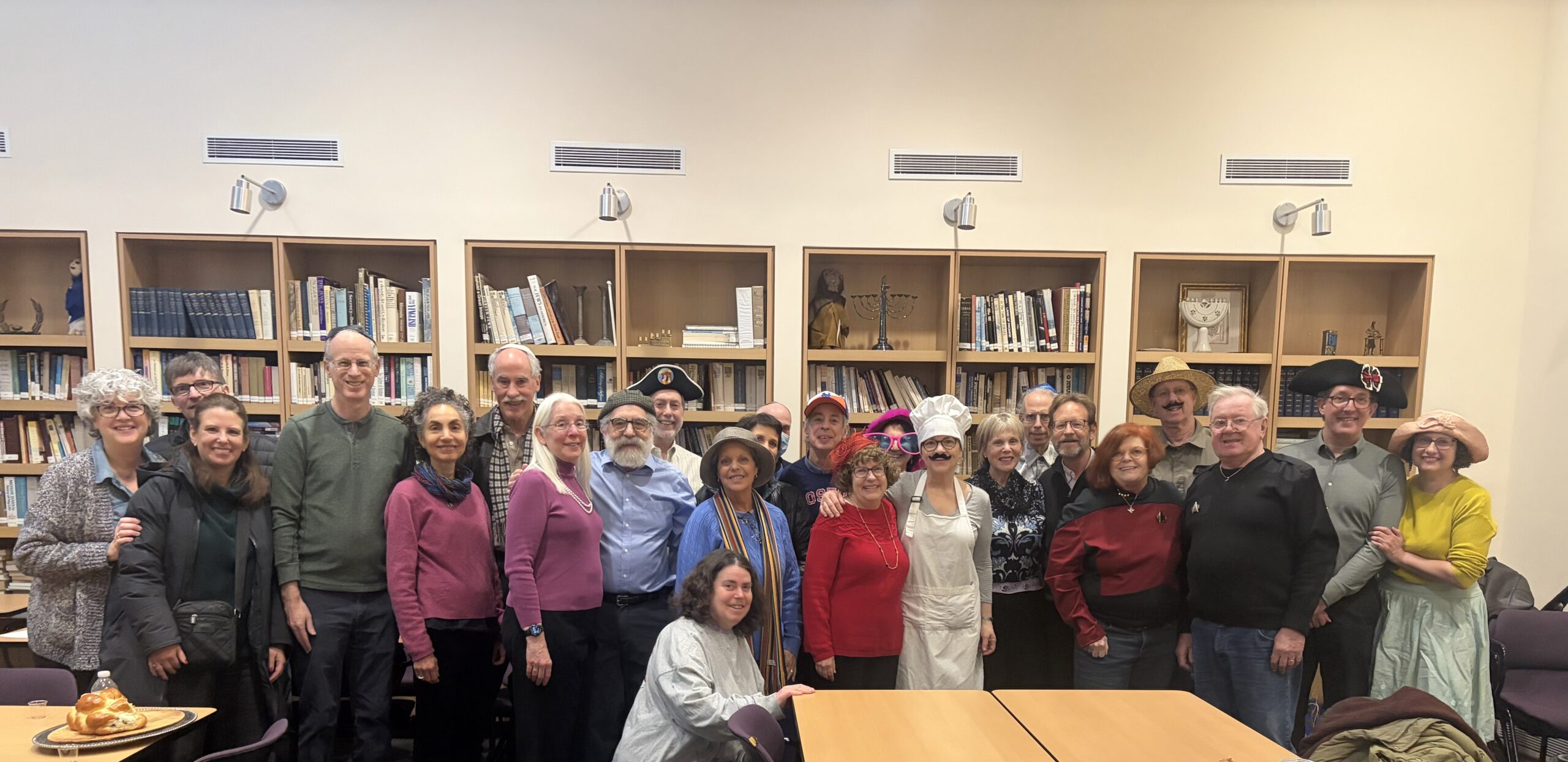 The featured image for Purim Shabbat.