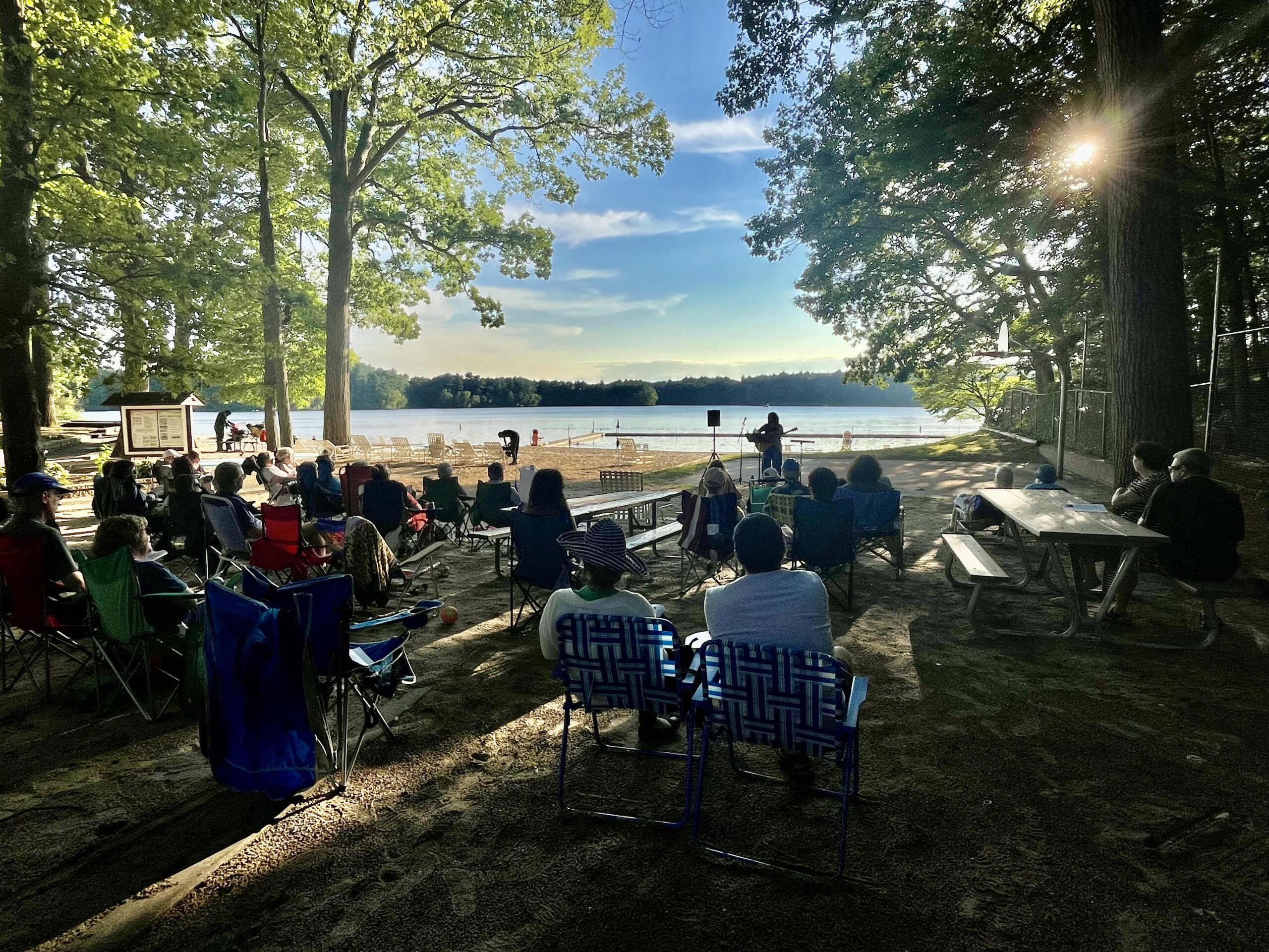 The featured image for Shabbat on the Beach - July 10.