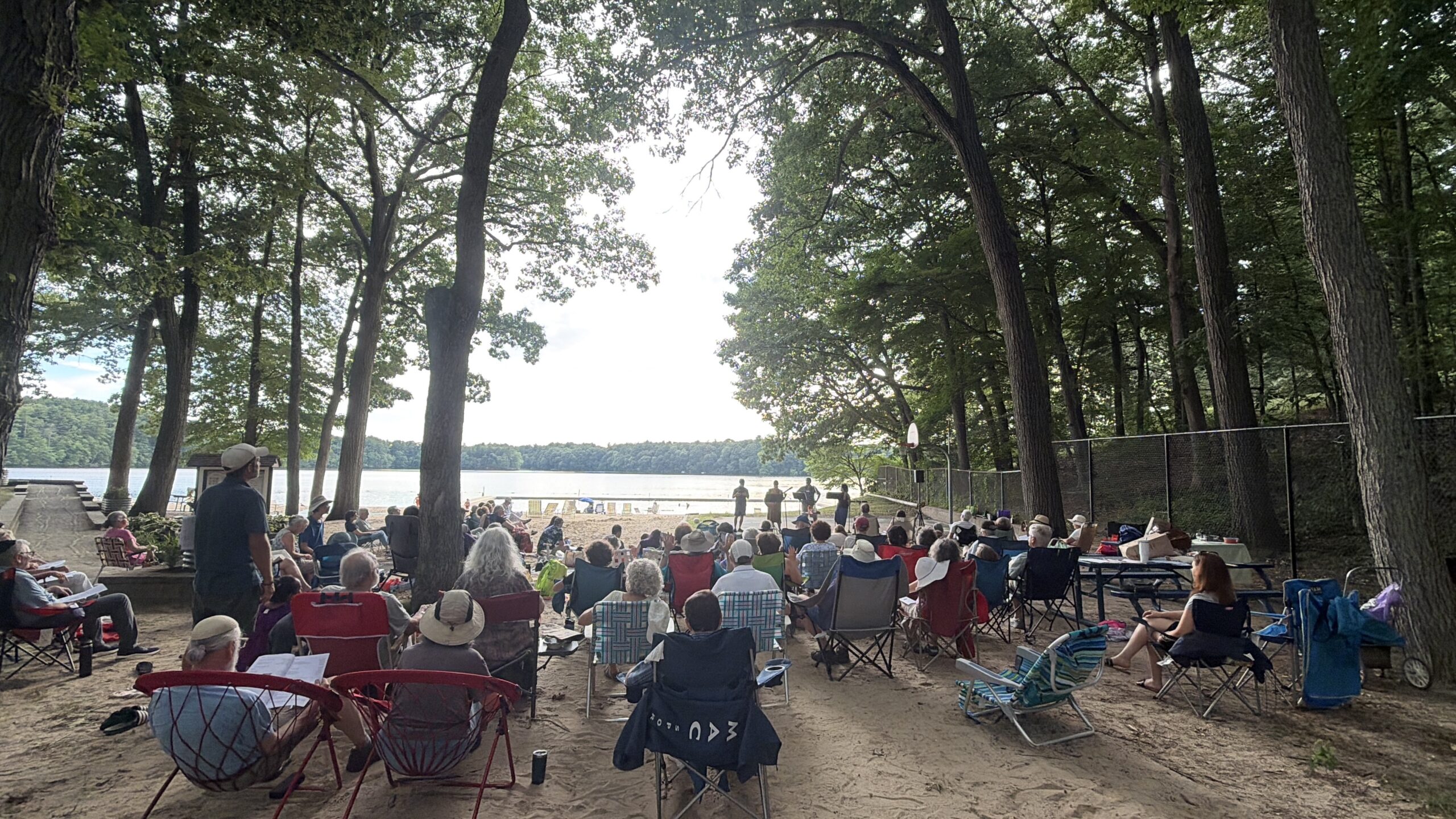 The featured image for Sunset Shabbat on the Beach.